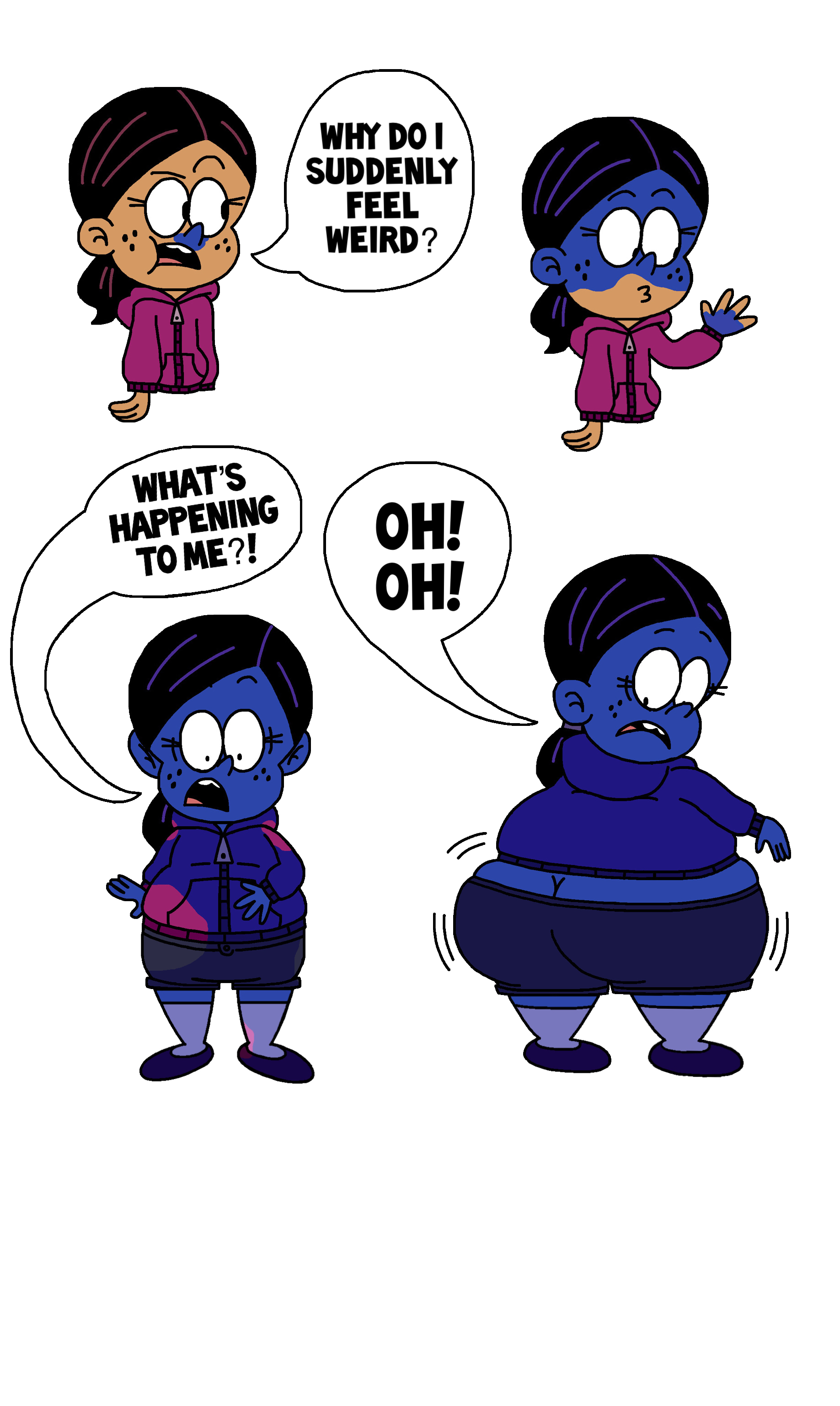 Ronnie Anne Blueberry part 1 by uDumbguy123 on DeviantArt