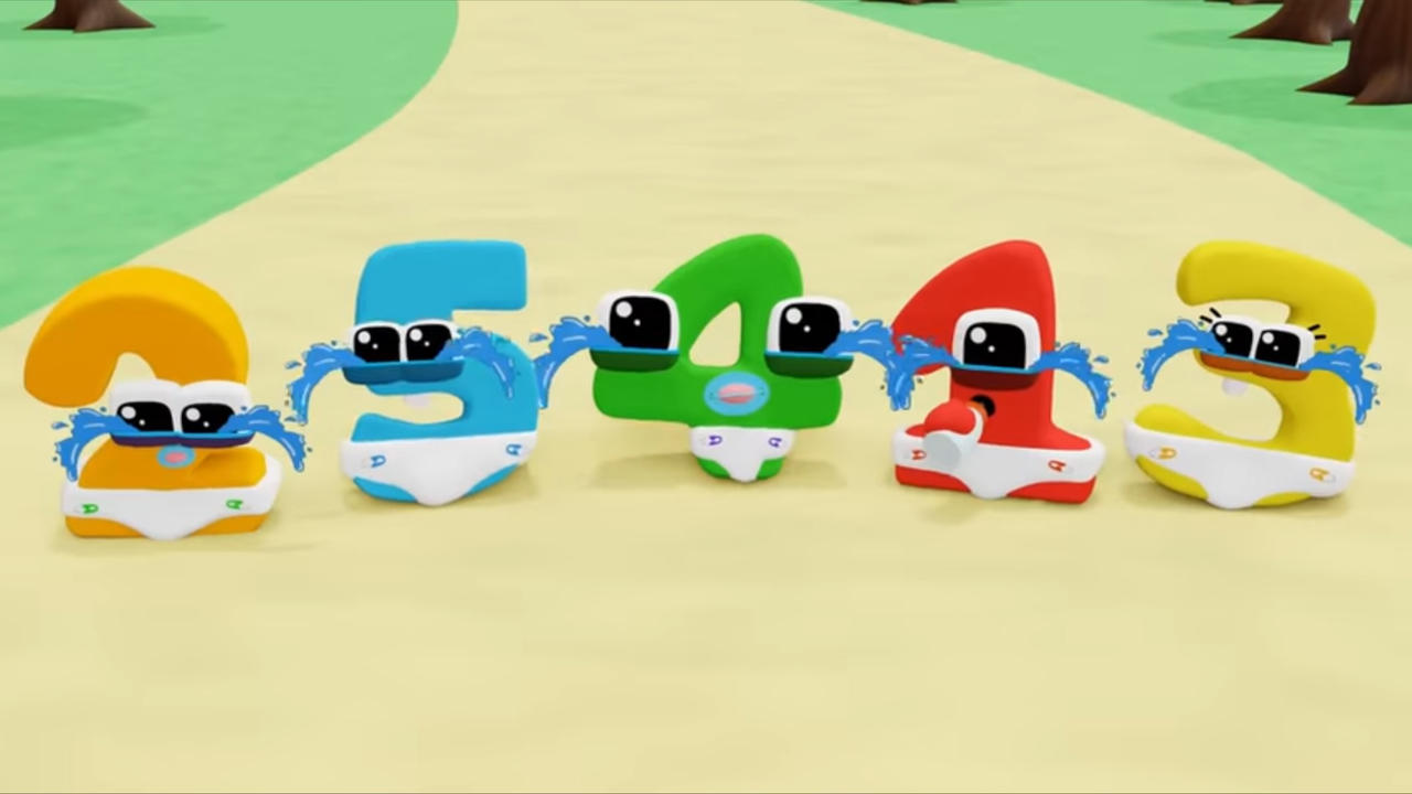 123 Numbers Crying The Baby Numbers are Crying by jillybean511 on DeviantArt