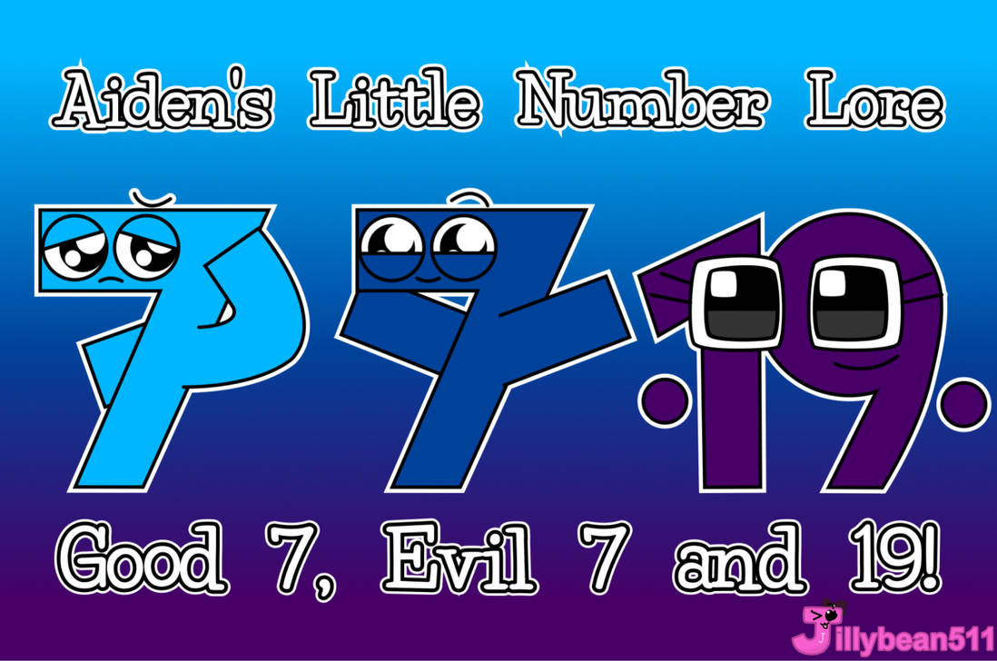 Aiden's Little Number Lore Good 7, Evil 7 and 19! by jillybean511 on ...