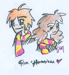 Ron and Hermione