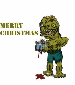 A zombie chrismas to all