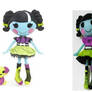 Scraps Stitched N Sewn Doll Differences