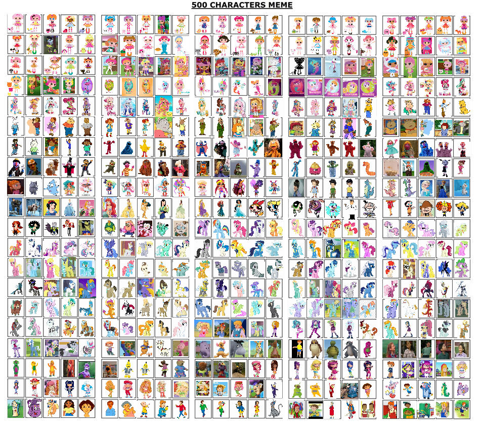 500 Character Meme by andrewteel213 on DeviantArt
