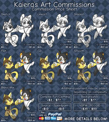 COMMISSION PRICE SHEET (Since Apr 25 '15)