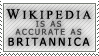 Wikipedia v Britannica by i-stamp