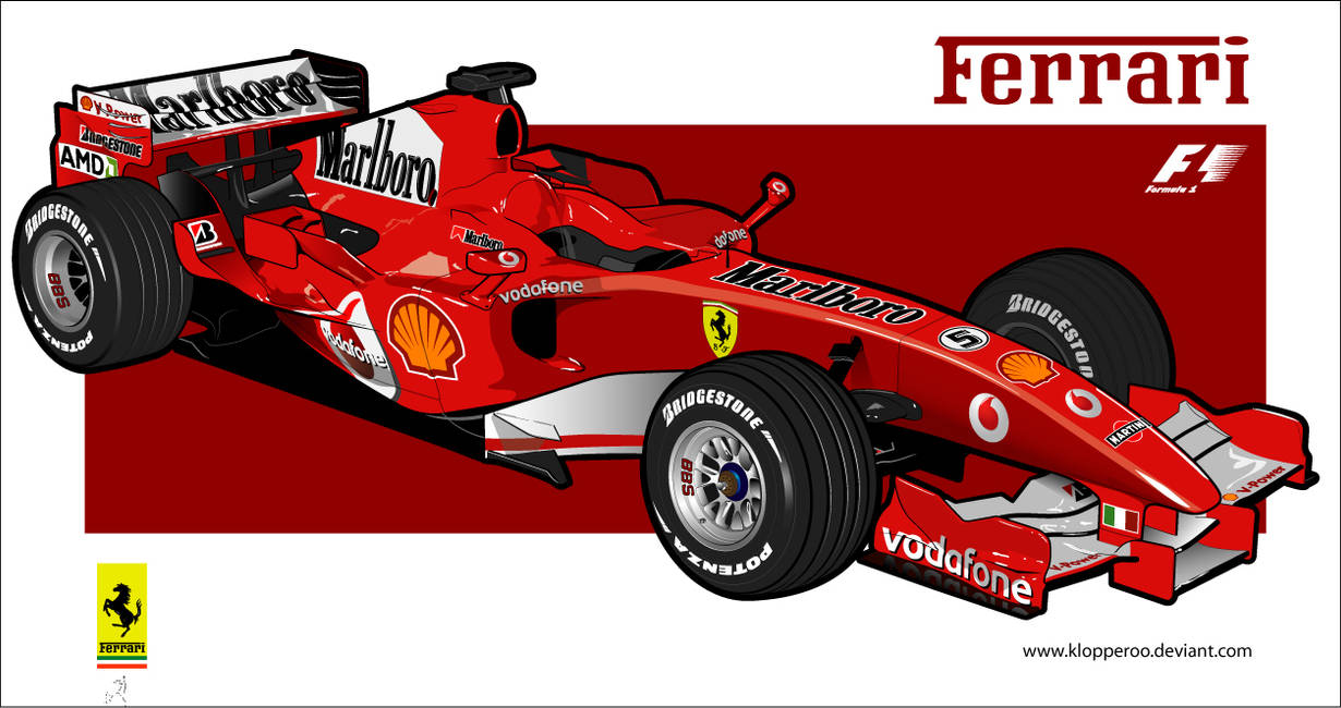 Scuderia Ferrari F1 Pop Art by Royalraptor on DeviantArt