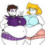 Fat Luna and Lori Loud