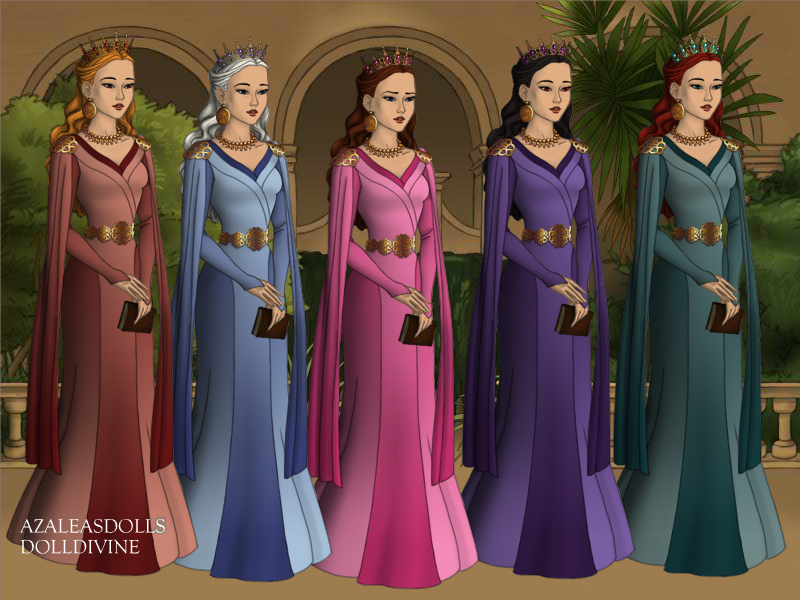 AzaleasDolls Game of Thrones - Disney Princess 2 by CheshireScalliArt on  DeviantArt