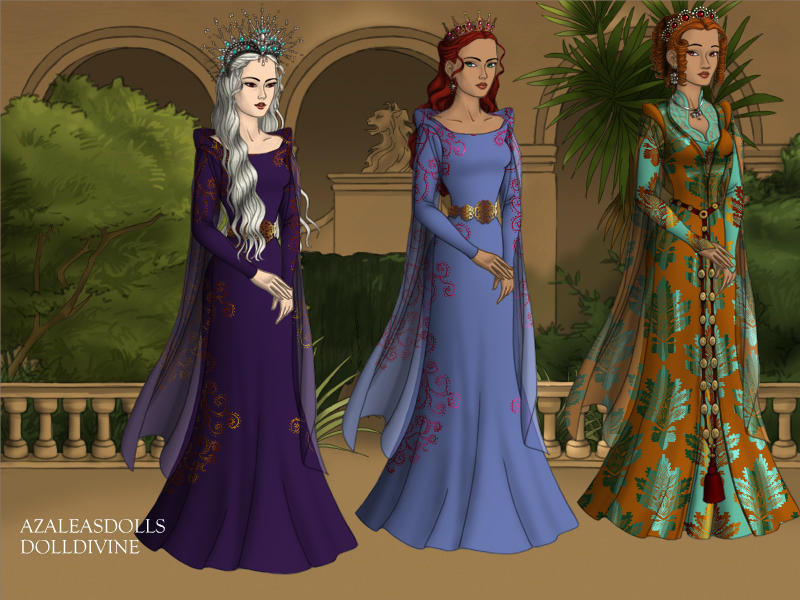AzaleasDolls Game of Thrones - Disney Princess 3 by CheshireScalliArt on  DeviantArt