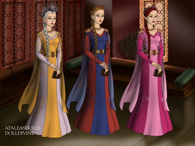 Disney Princess Game-of-Thrones-Azaleas-Dolls by  InvisibleDorkette.deviantart.com on @deviantART