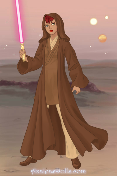 A Glow in the Darkness - Rapunzel meets Star Wars (credit to Azalea's  Dressup Dolls: Scifi Warrior Maker) : r/lekkulovers