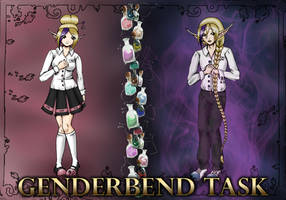 Mugen High: Gender bender task!