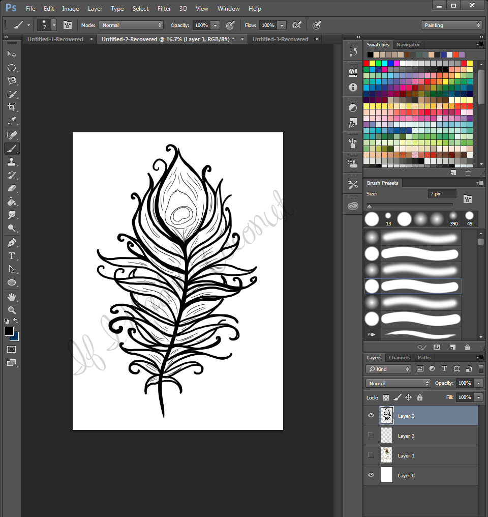 Feather Design (work in progress)