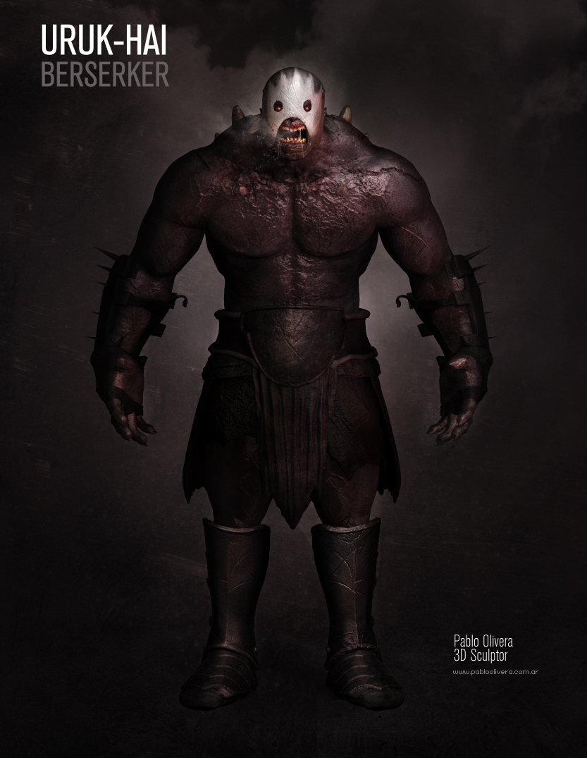 Uruk Hai by pabloolivera on DeviantArt Uruk Hai by pabloolivera on DeviantArt