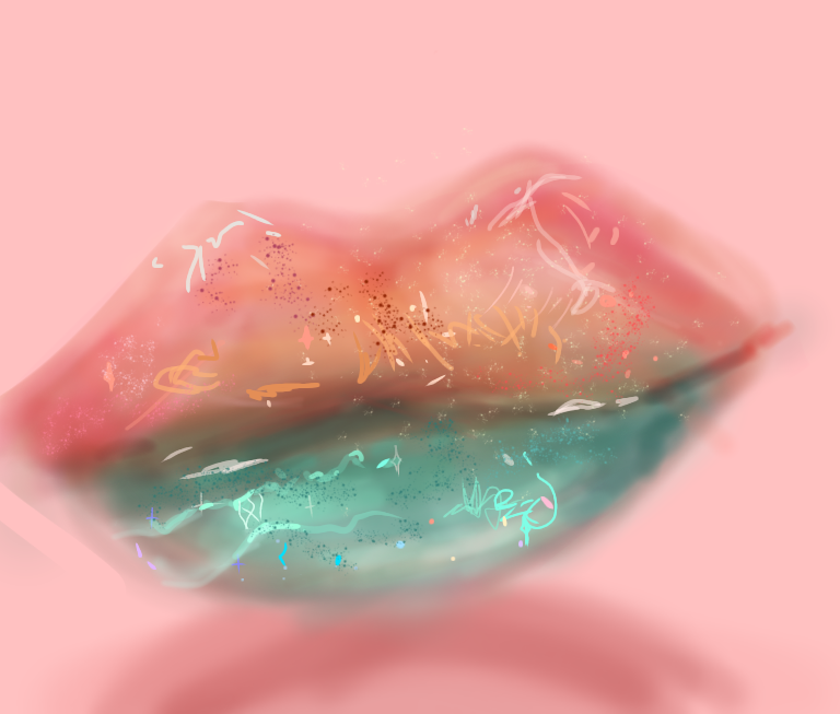 semi-realistic lips by Larthagon on DeviantArt