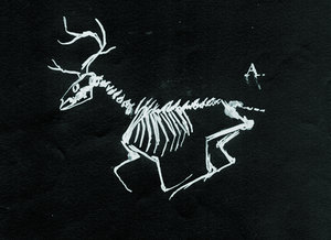 Deer Skellington Run Cycle