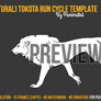 NATURAL Tokota Run cycle Template