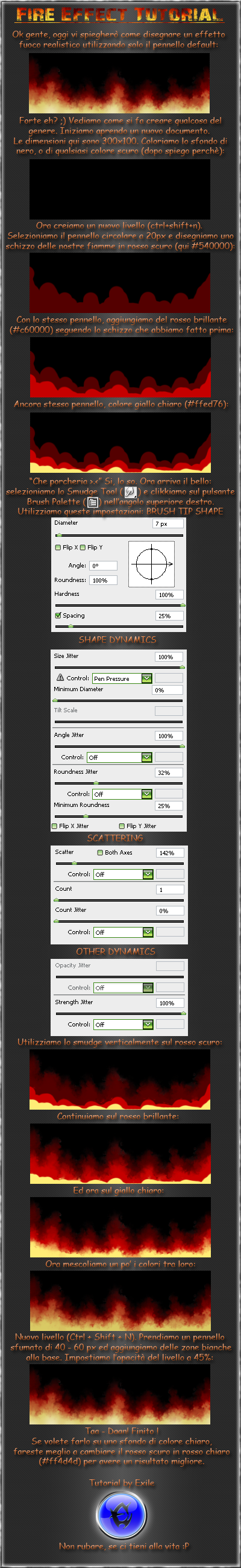 Fire Effect Tutorial ITA