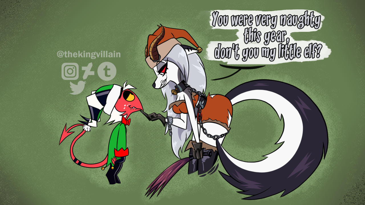 christmas ship 3 (loona x moxxie) by thekingvillain on DeviantArt