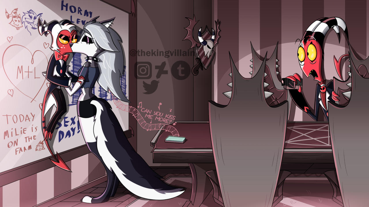 Commission Loona x Moxxie time by thekingvillain on DeviantArt