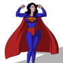Superwoman Flexing