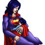 Super Woman and Baby Super Girl