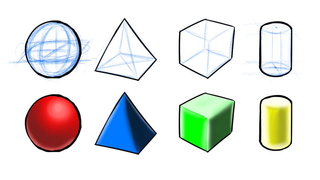 Soade Shape Shapes And Shade by InsaneDingoArt on DeviantArt