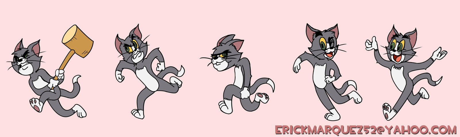 Tom Run Cycle by InsaneDingoArt on DeviantArt