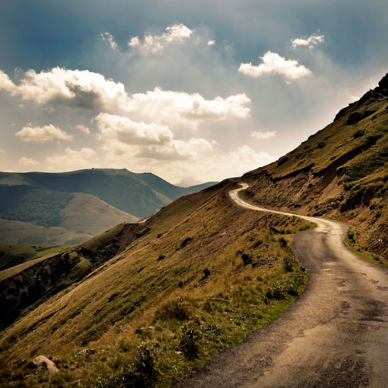 sinuous road ...