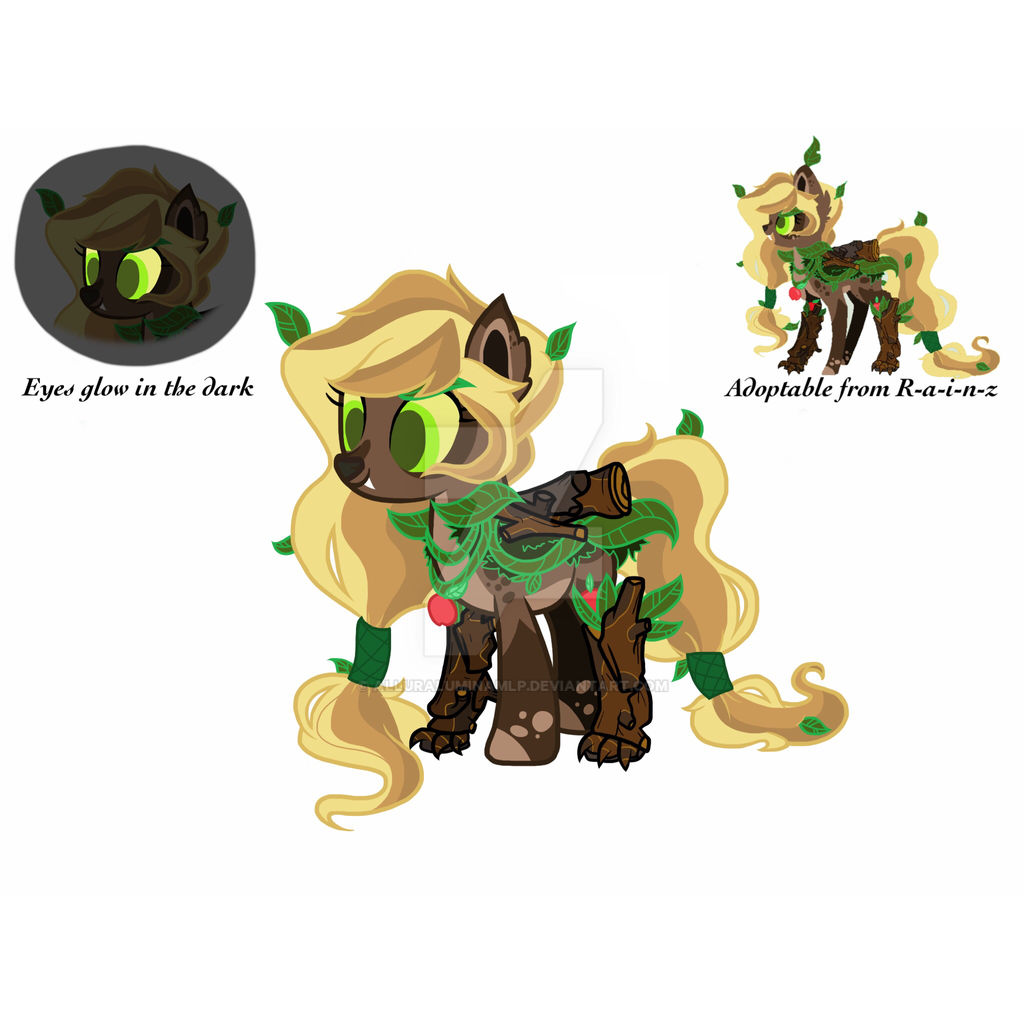 Timberjack (Applejack x Timberwolf OC) by AlluraLuminaMLP on DeviantArt