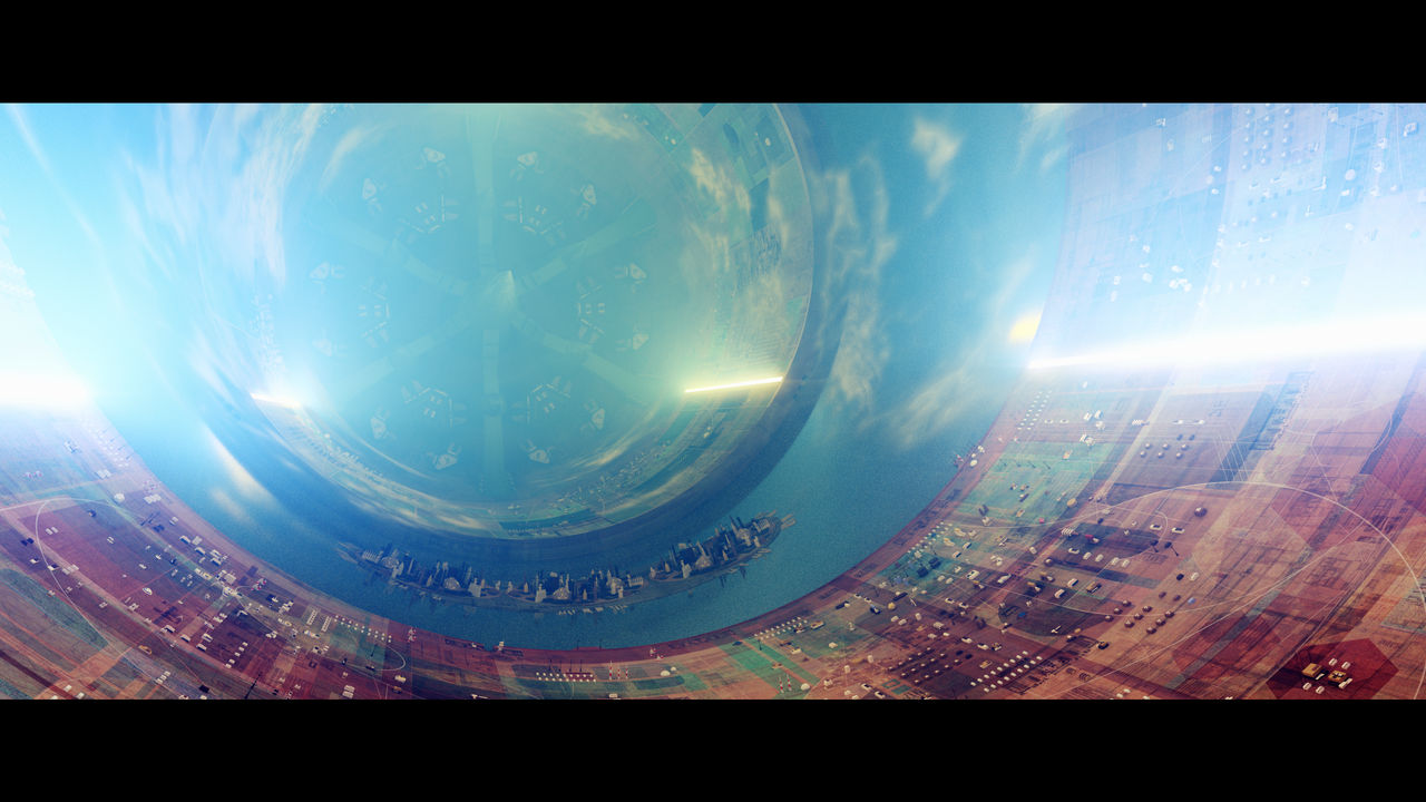Masterworks Rendezvous Rama Rendezvous With Rama Map ArtStation Rendezvous With Rama