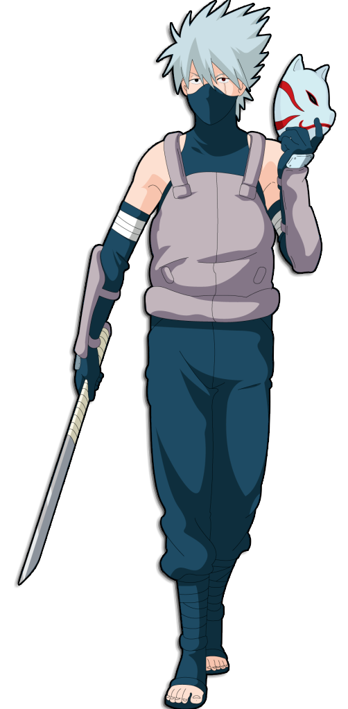 -Kakashi -Anbu- Render- by LUISHATAKEUCHIHA on DeviantArt