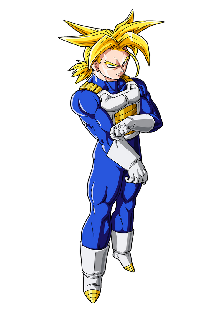 DBZ Trunks SSJ (With Saiyan Armor) Render by LUISHATAKEUCHIHA on DeviantArt