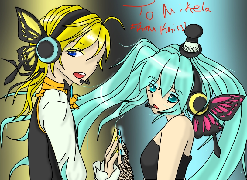 Len and Miku - Magnet