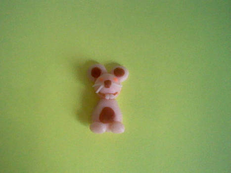 Little mouse of fimo