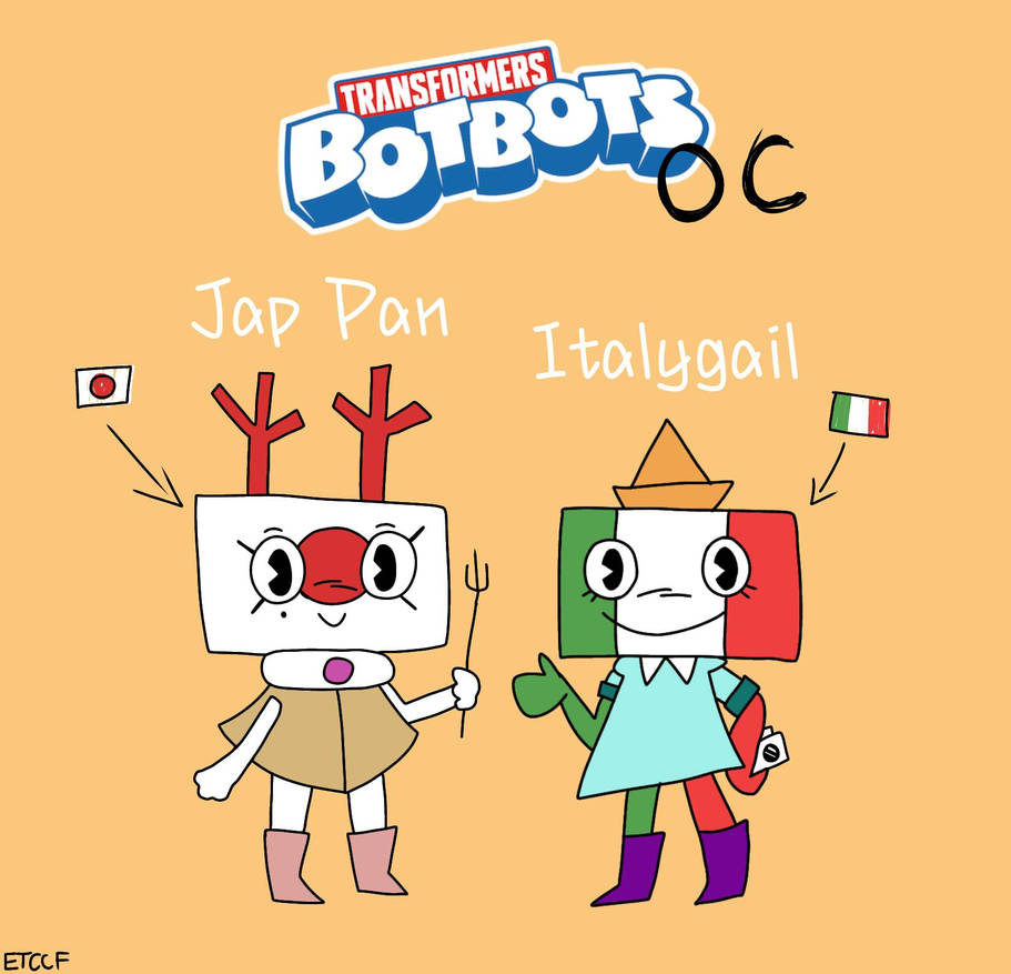 Botbots Fanart Transformers BotBots OC - Jap-Pan and Italygail by EvanTCCF2012 on ...