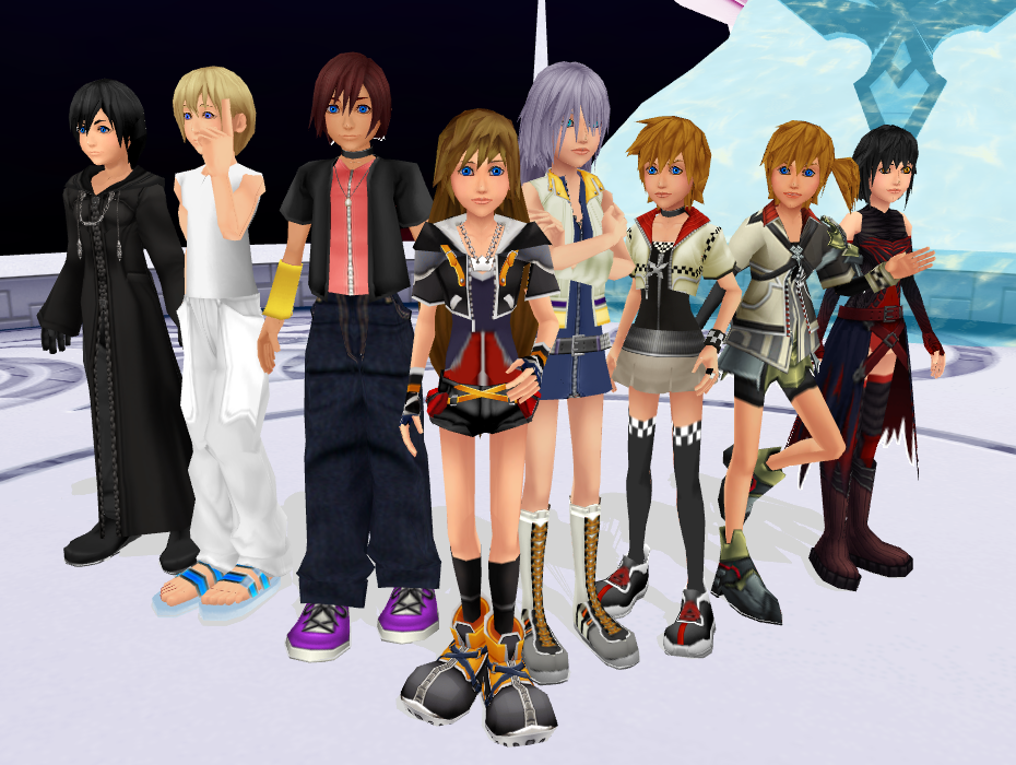 KH Genderbend models DL by Reseliee on DeviantArt.