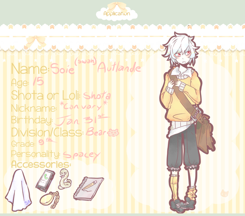 -Petite Academy- Application: Soie