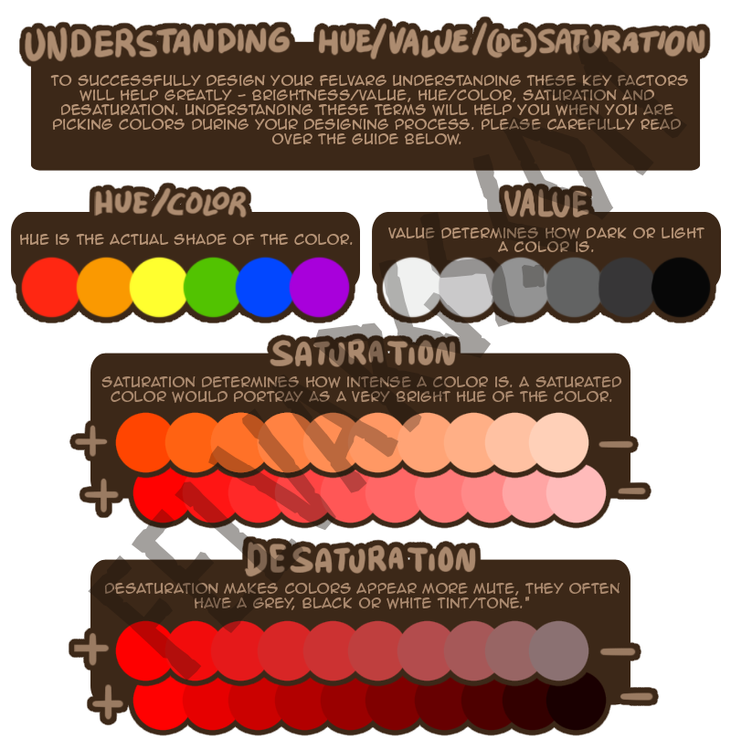 Desaturated Colors Example Guide: Saturation and Natural Colors by TheNook on DeviantArt