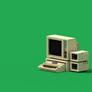 Apple II Isometric Wallpaper