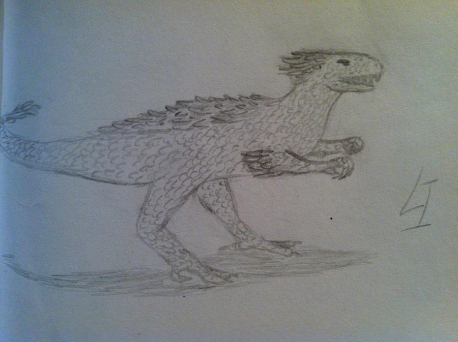 Raptor sketch by Iozia on DeviantArt