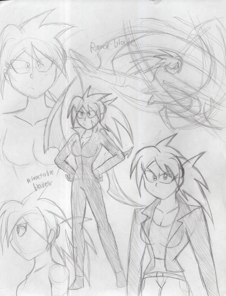Razor Blade - Character design by Yojama on DeviantArt