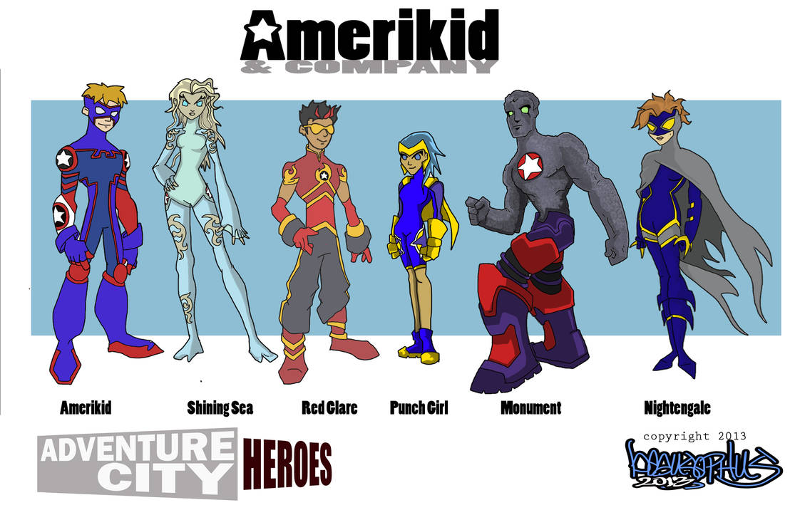 Adventure City Heroes  -  Amerikid and Company