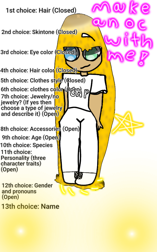Make Inoc Make on oc with me! (Updated) by HiYouExist on DeviantArt