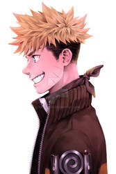 Undercut Hairstyle : Naruto (Colored)