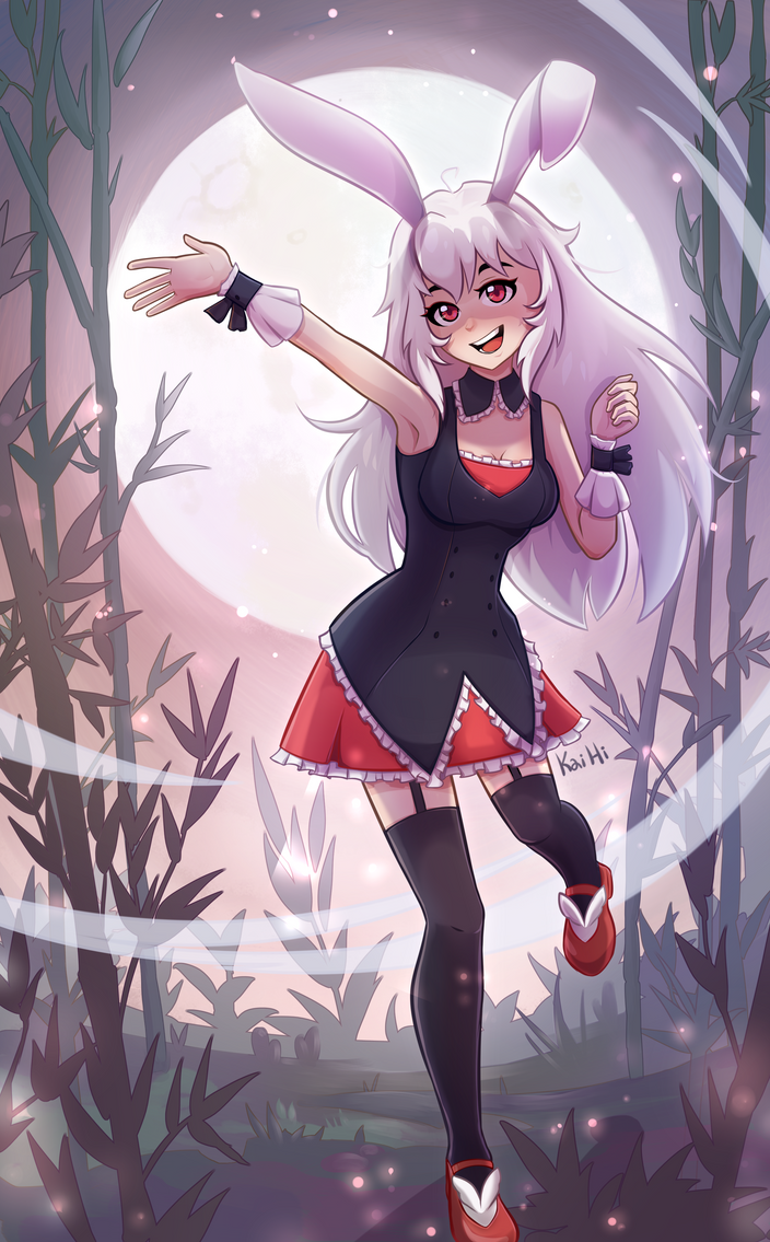 Moon Bunny by KaiHiWolf on DeviantArt