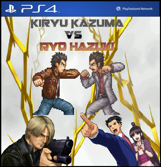Kiryu Kazuma Vs Hazuki Ryo By Superzeroman123 On Deviantart