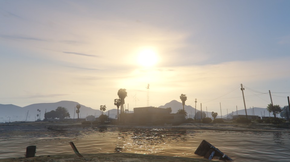 GTA Online - Sandy Shores Sunset