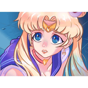 Sailor Moon Redraw Challange GIF