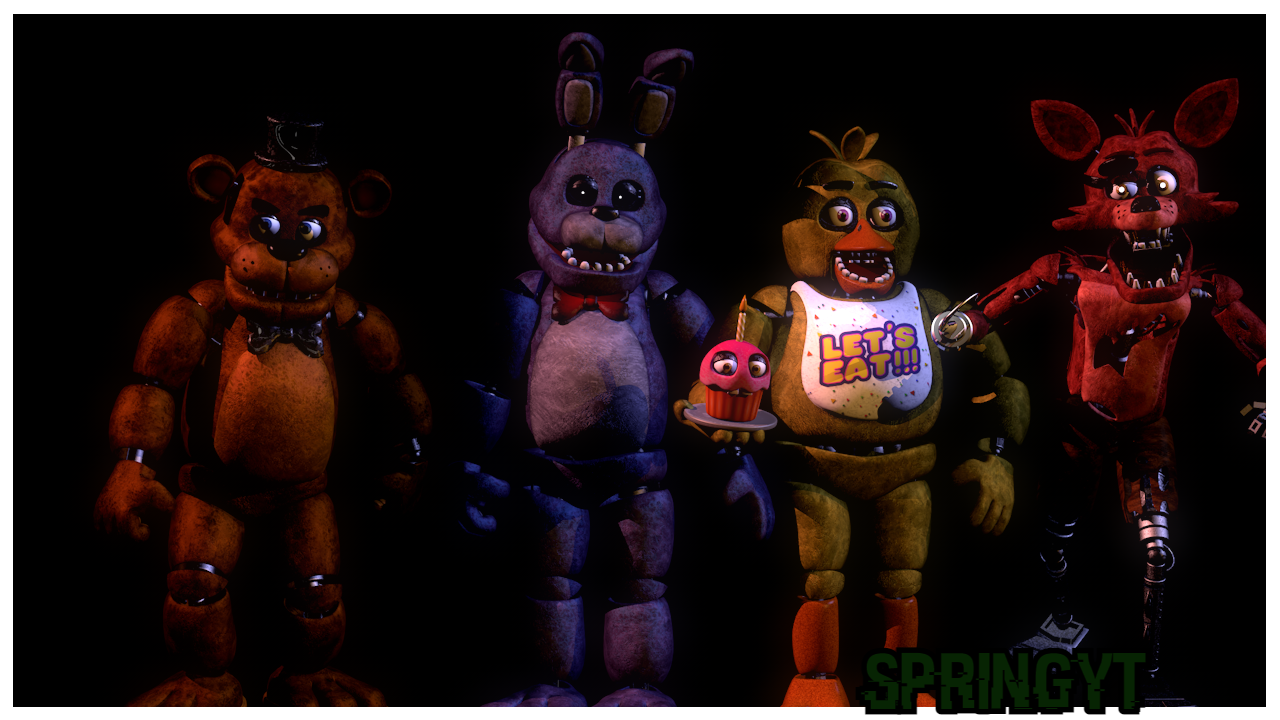 Five nights at freddy's 1 by springyt on DeviantArt